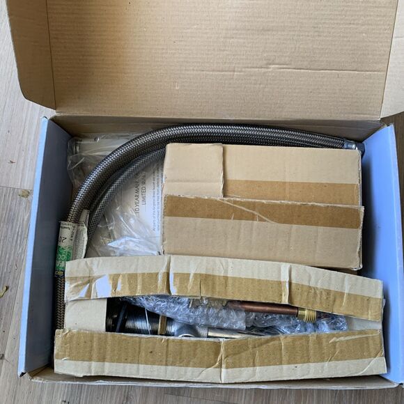 Kingston Brass Magellan Bath Sink Faucet KB951 Mini-Widespread Chrome +2 hoses! - Picture 7 of 11